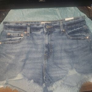 Denizen Levi’s Light Wash Mid Rise Jean Shorts 10